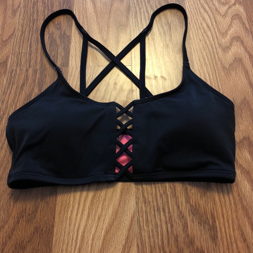 VS PINK Cage Swim Top